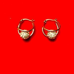 Genuine .925 Sterling Silver Small Hoop Earrings